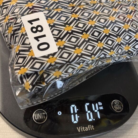 Ashley Blue Sz L P Knit Knee Length Straight & Pencil Skirt Geometric Women's - Picture 11 of 11